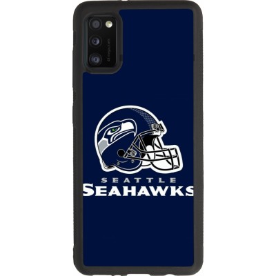 Coque Samsung Galaxy A41 - Silicone rigide noir Super Bowl 26 Seattle 3