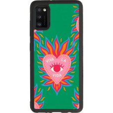 Samsung Galaxy A41 Case Hülle - Silikon schwarz Viva la vida 2026