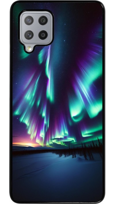 Samsung Galaxy A42 5G Case Hülle - Funkelndes Nordlicht