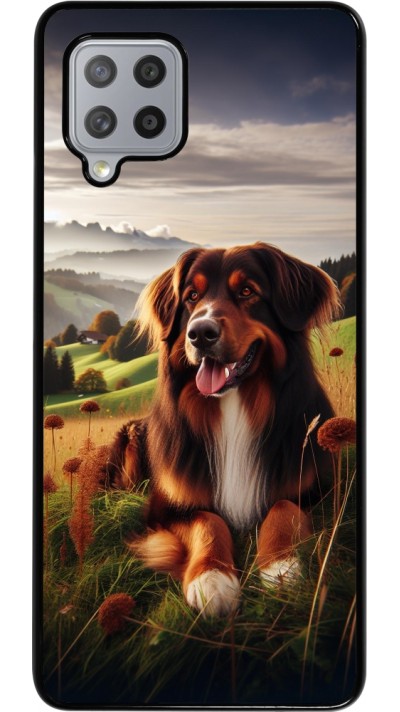 Samsung Galaxy A42 5G Case Hülle - Hund Land Schweiz