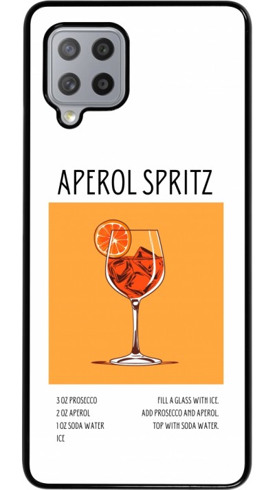 Samsung Galaxy A42 5G Case Hülle - Cocktail Rezept Aperol Spritz