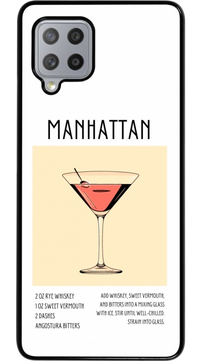 Samsung Galaxy A42 5G Case Hülle - Cocktail Rezept Manhattan
