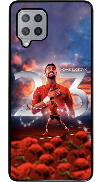Samsung Galaxy A42 5G Case Hülle - Djokovic 23 Grand Slam