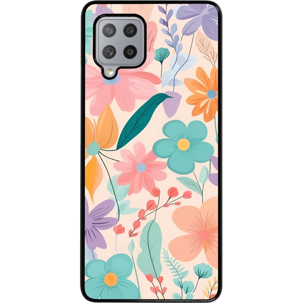 Samsung Galaxy A42 5G Case Hülle - Easter 2024 spring flowers