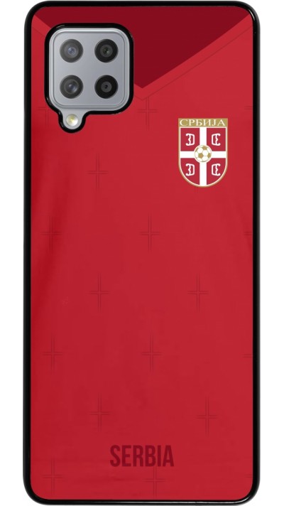 Samsung Galaxy A42 5G Case Hülle - Serbien 2022 personalisierbares Fussballtrikot