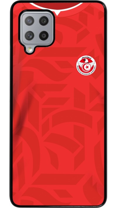 Samsung Galaxy A42 5G Case Hülle - Tunesien 2022 personalisierbares Fussballtrikot