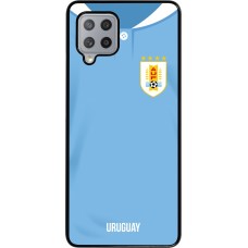 Samsung Galaxy A42 5G Case Hülle - Uruguay 2022 personalisierbares Fussballtrikot