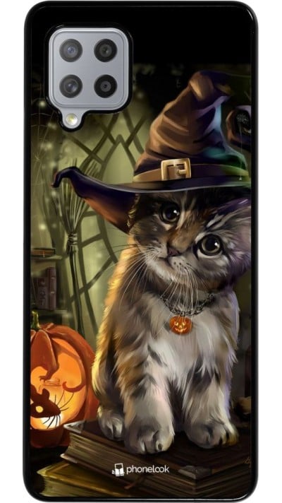 Hülle Samsung Galaxy A42 5G - Halloween 21 Witch cat