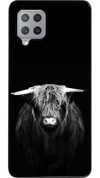 Samsung Galaxy A42 5G Case Hülle - Highland calf black
