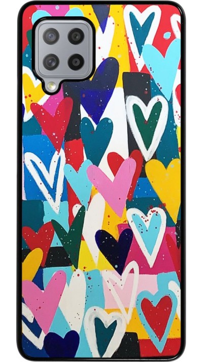 Hülle Samsung Galaxy A42 5G - Joyful Hearts