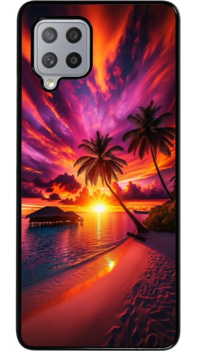 Samsung Galaxy A42 5G Case Hülle - Malediven Abenddämmerung Glückseligkeit