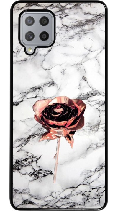 Hülle Samsung Galaxy A42 5G - Marble Rose Gold