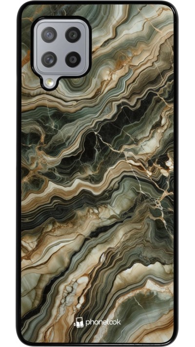 Samsung Galaxy A42 5G Case Hülle - Oliv Marmor