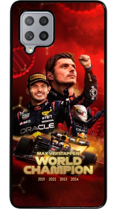 Samsung Galaxy A42 5G Case Hülle - Max Verstappen Champion 2023