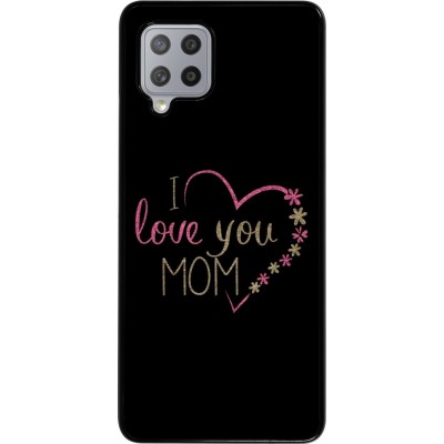 Coque Samsung Galaxy A42 5G - Mom 2024 I love you Mom coeur
