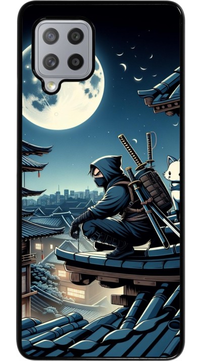 Coque Samsung Galaxy A42 5G - Ninja sous la lune