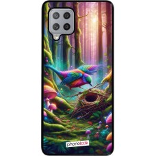 Samsung Galaxy A42 5G Case Hülle - Vogel Nest Wald