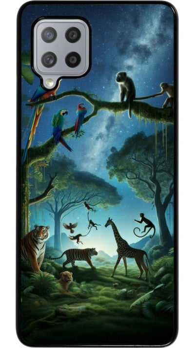 Samsung Galaxy A42 5G Case Hülle - Paradies der exotischen Tiere