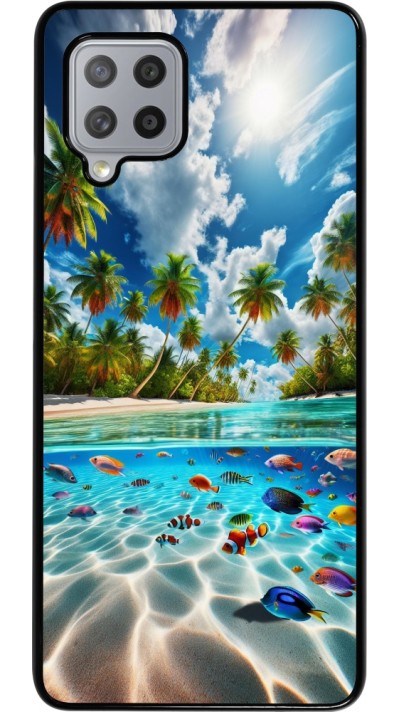 Samsung Galaxy A42 5G Case Hülle - Strandparadies