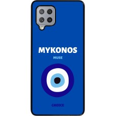 Samsung Galaxy A42 5G Case Hülle - Pop Summer Destination Mykonos
