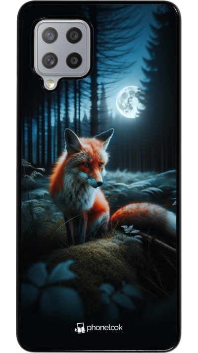Samsung Galaxy A42 5G Case Hülle - Fuchs Mond Wald