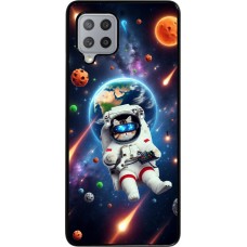 Samsung Galaxy A42 5G Case Hülle - VR SpaceCat Odyssee