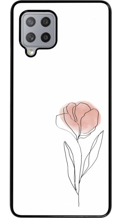 Coque Samsung Galaxy A42 5G - Spring 23 minimalist flower