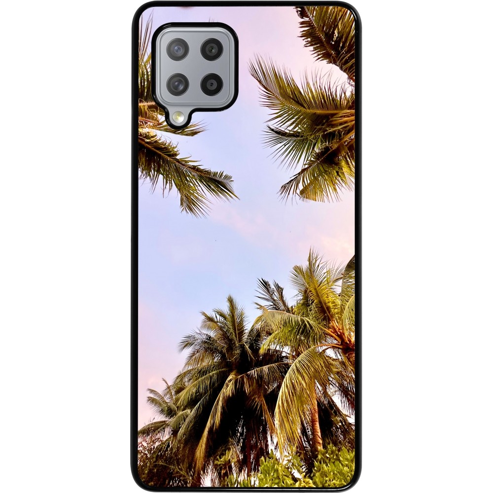 Samsung Galaxy A42 5G Case Hülle - Summer 2023 palm tree vibe