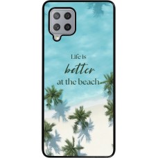 Samsung Galaxy A42 5G Case Hülle - Summer 2025 Life is better at the beach