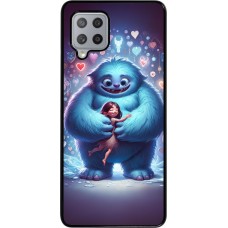 Samsung Galaxy A42 5G Case Hülle - Valentin 2024 Flauschige Liebe