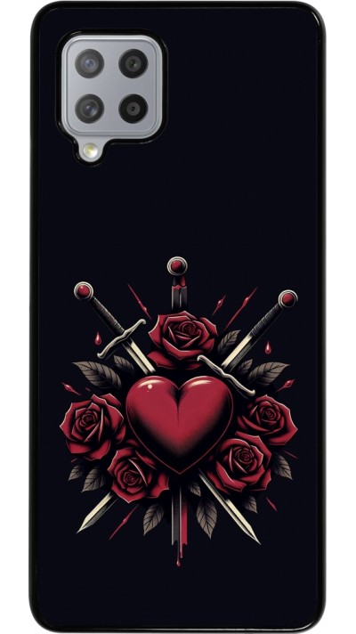 Samsung Galaxy A42 5G Case Hülle - Valentine 2024 gothic love