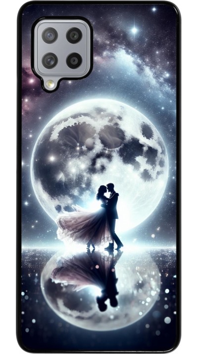 Samsung Galaxy A42 5G Case Hülle - Valentin 2024 Liebe unter dem Mond