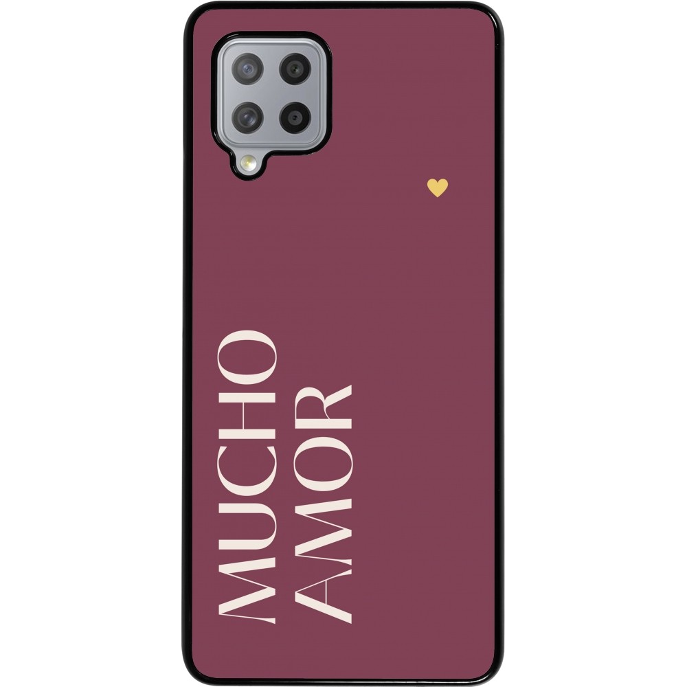 Coque Samsung Galaxy A42 5G - Valentine 2024 mucho amor rosado