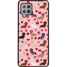 Coque Samsung Galaxy A42 5G - Valentine 2024 puppy love