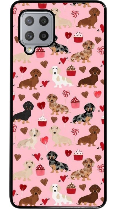 Samsung Galaxy A42 5G Case Hülle - Valentine 2024 puppy love