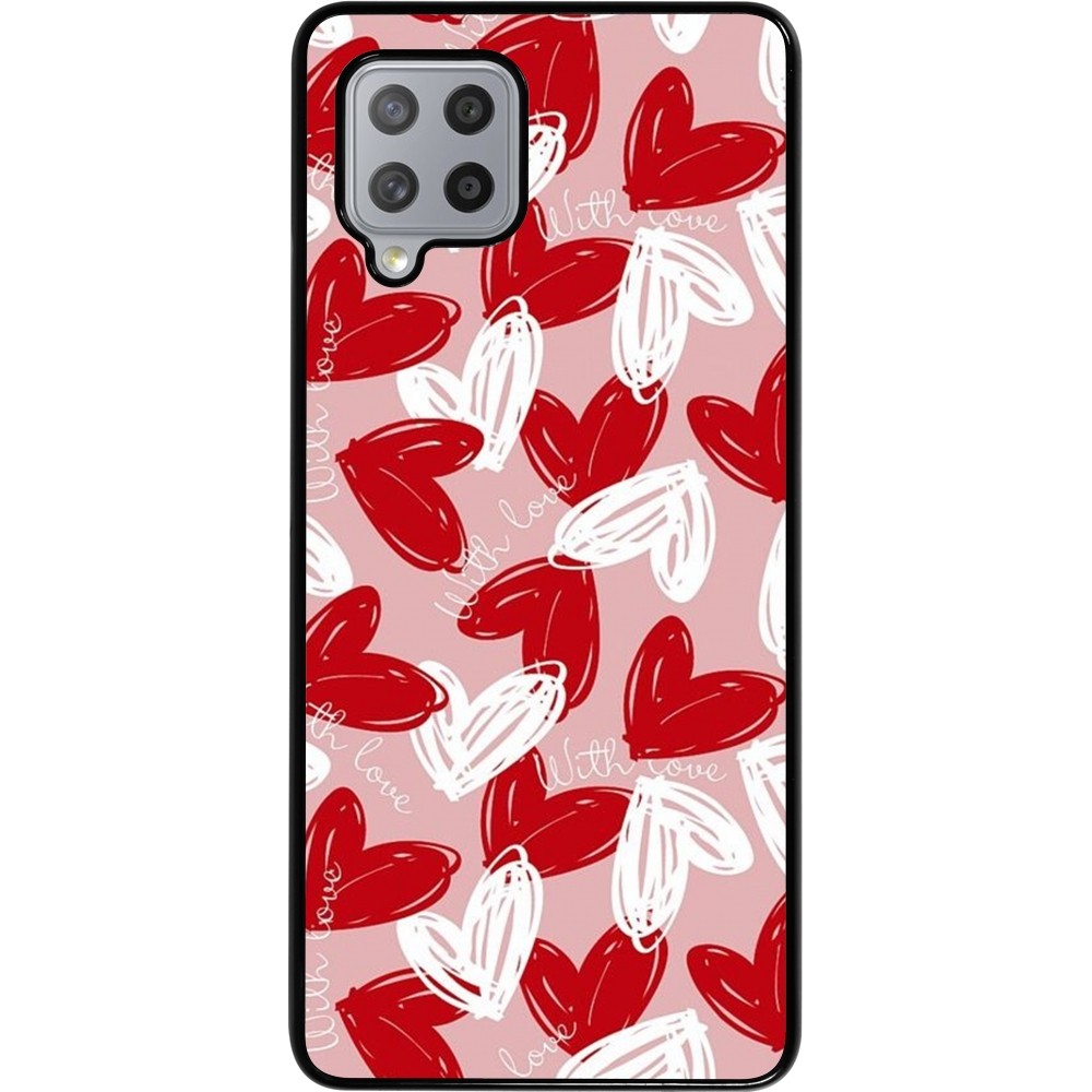 Samsung Galaxy A42 5G Case Hülle - Valentine 2024 with love heart