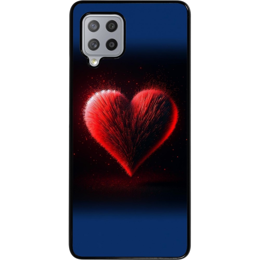 Coque Samsung Galaxy A42 5G - Valentine 2025 coeur rouge
