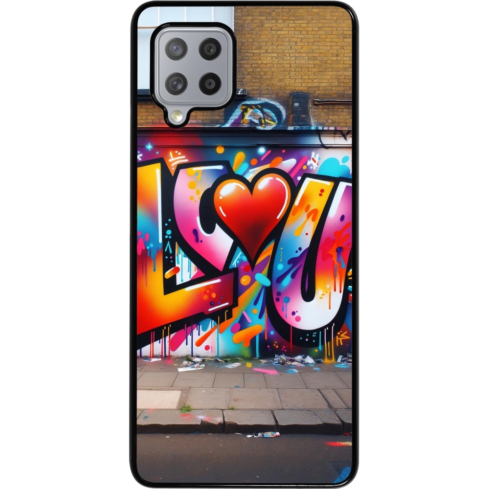 Coque Samsung Galaxy A42 5G - Valentine 2025 Love U Tag