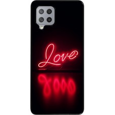Coque Samsung Galaxy A42 5G - Valentine 2025 Neon Love
