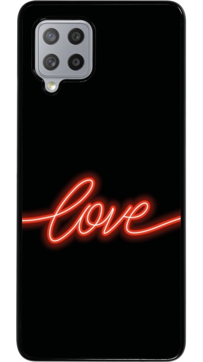 Coque Samsung Galaxy A42 5G - Valentine 2023 neon love