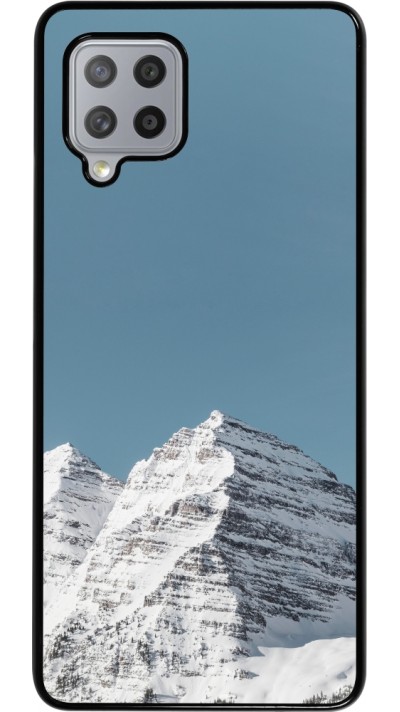 Coque Samsung Galaxy A42 5G - Winter 22 blue sky mountain