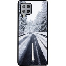 Coque Samsung Galaxy A42 5G - Winter 22 Snowy Road