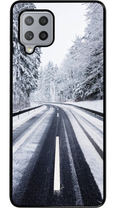 Coque Samsung Galaxy A42 5G - Winter 22 Snowy Road