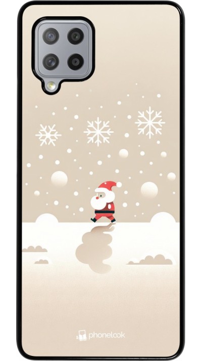 Samsung Galaxy A42 5G Case Hülle - Weihnachten 2023 Minimalistischer Weihnachtsmann