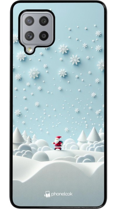 Samsung Galaxy A42 5G Case Hülle - Weihnachten 2023 Kleiner Vater Schneeflocke