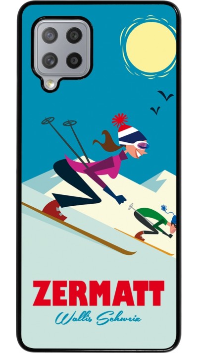 Coque Samsung Galaxy A42 5G - Zermatt Ski Downhill