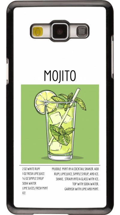 Samsung Galaxy A5 (2015) Case Hülle - Cocktail Rezept Mojito