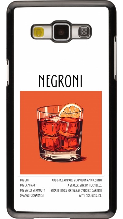 Coque Samsung Galaxy A5 (2015) - Cocktail recette Negroni
