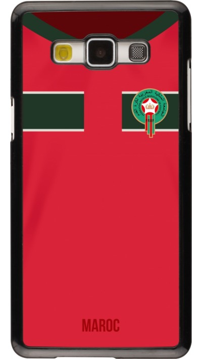 Coque Samsung Galaxy A5 (2015) - Maillot de football Maroc 2022 personnalisable