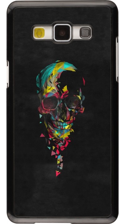 Coque Samsung Galaxy A5 (2015) - Halloween 22 colored skull
